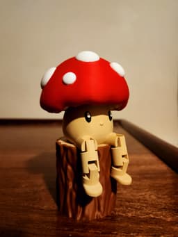 Mushroom Buddy! 3d model