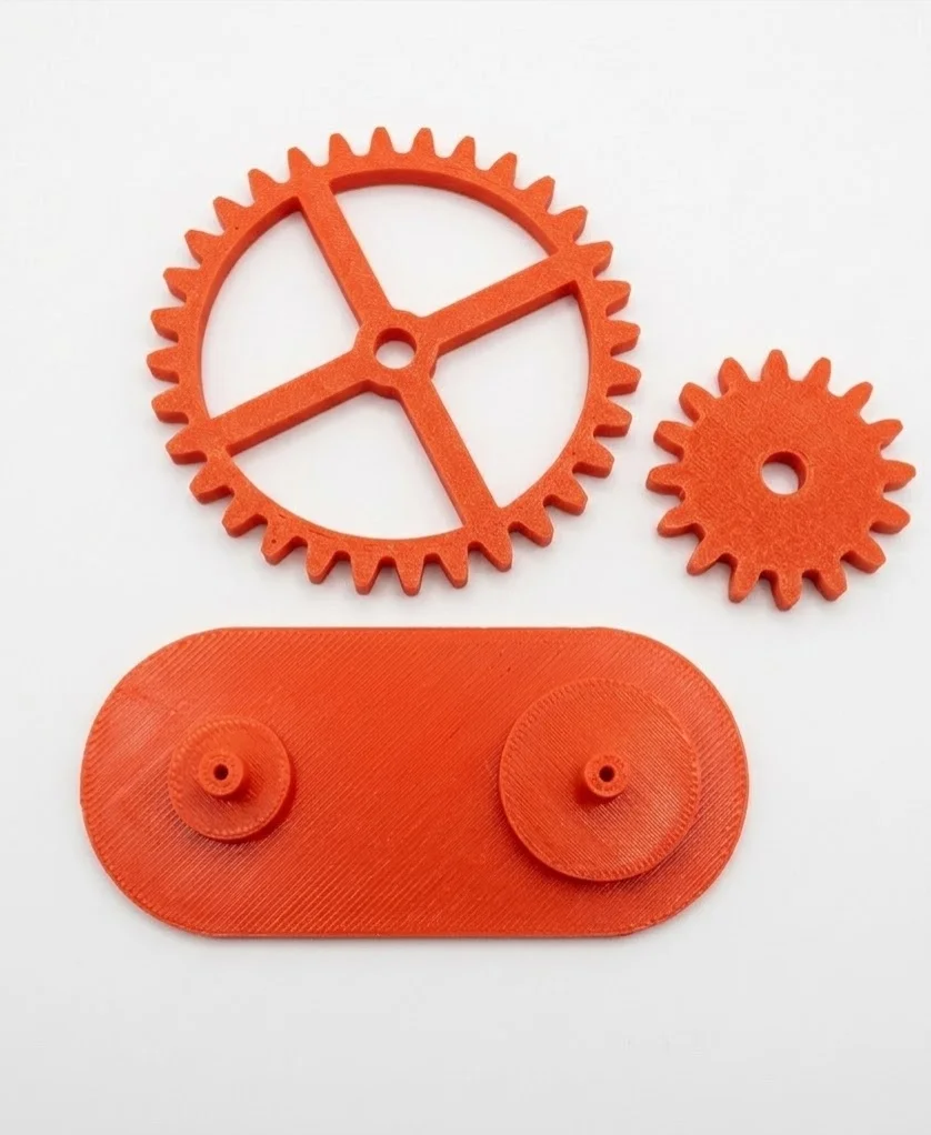 2:1 GEAR RATIO TOLERANCE TEST PRINT 3d model