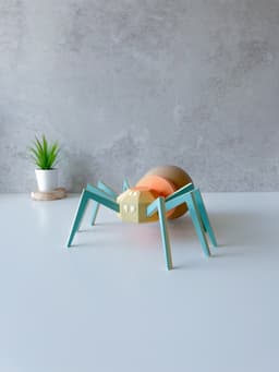 Spider Lamp 3d model