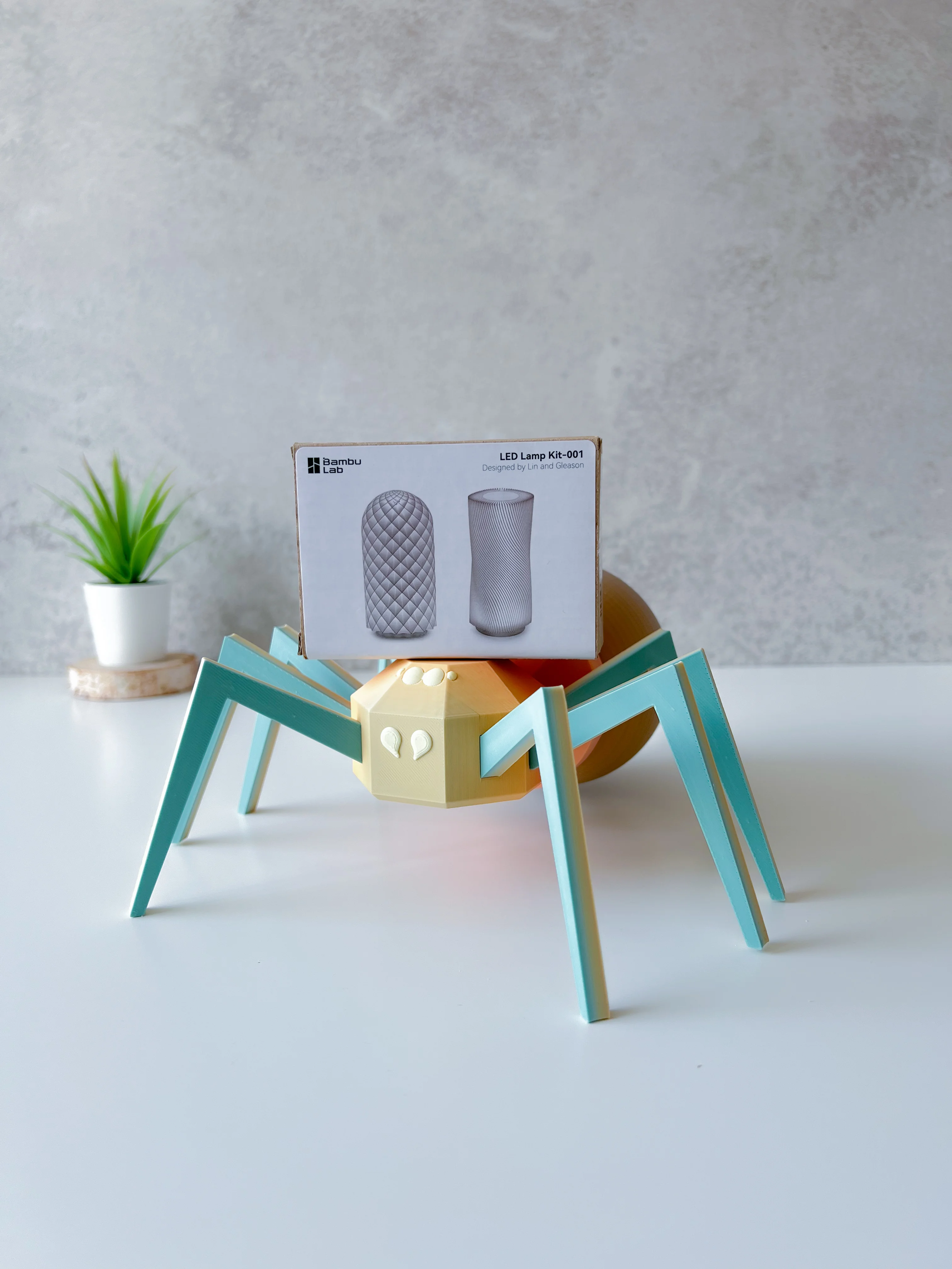 Spider Lamp 3d model