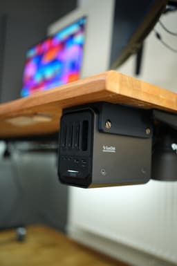 SanDisk Pro DOCK - Under Desk Holder 3d model