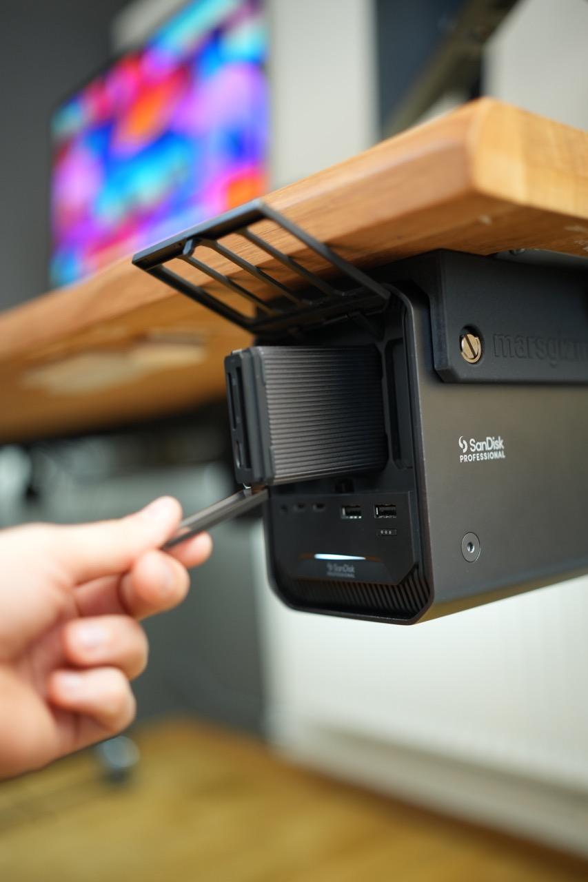 SanDisk Pro DOCK - Under Desk Holder 3d model