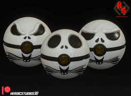 Jack Skellington Balls 3d model