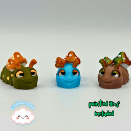 "Sporey" the Mushroom Snail 3d model