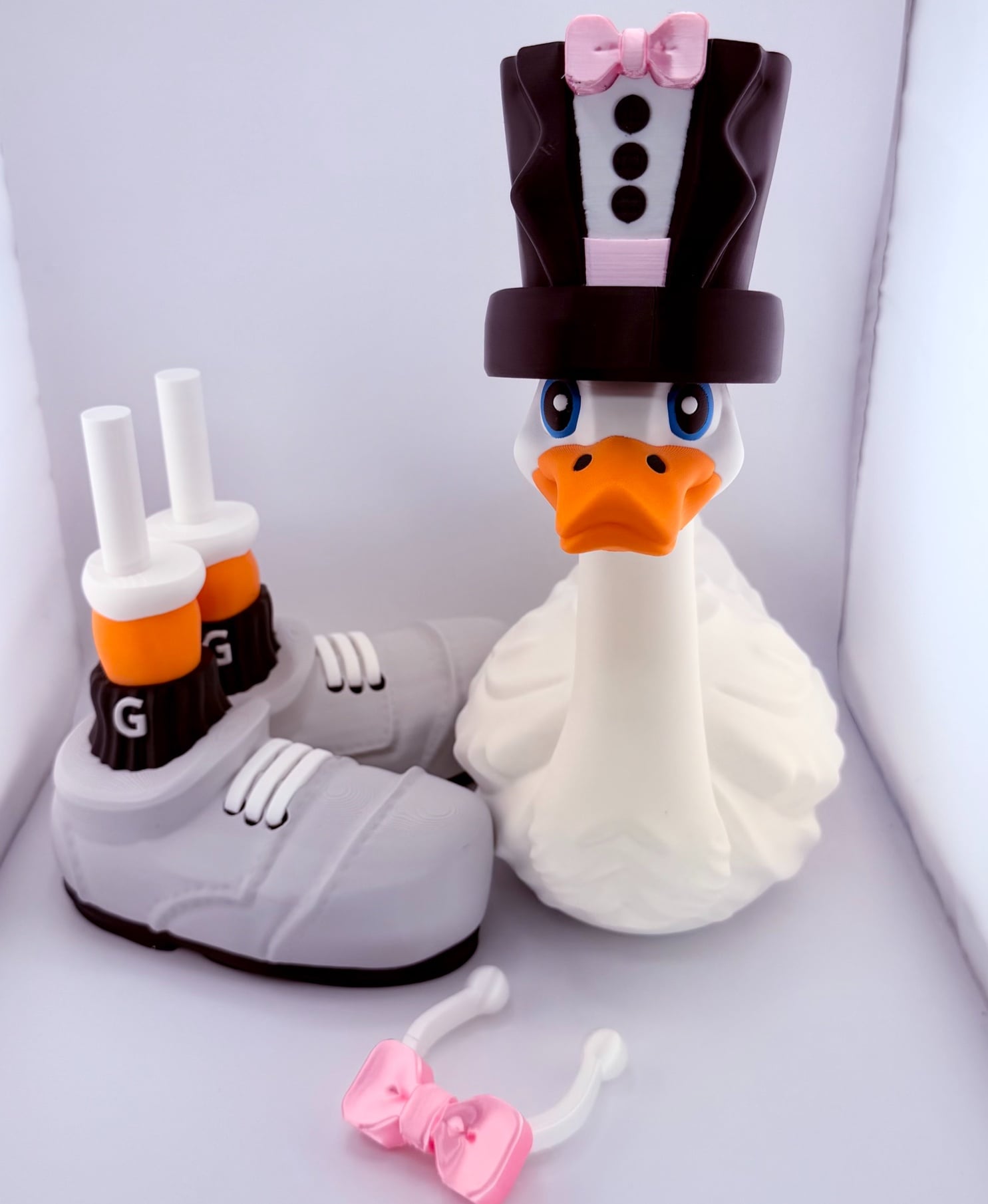 Groom Goose Gear for Porch Goose 3d model