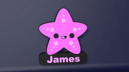 Cute Starfish – LED Strip compatible 3d model