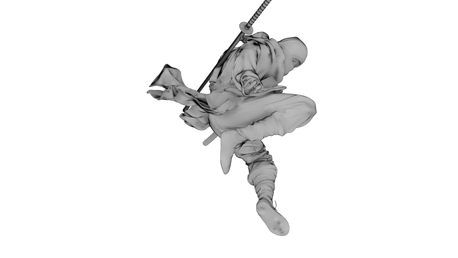 Ninja Shadow Leap 3d model