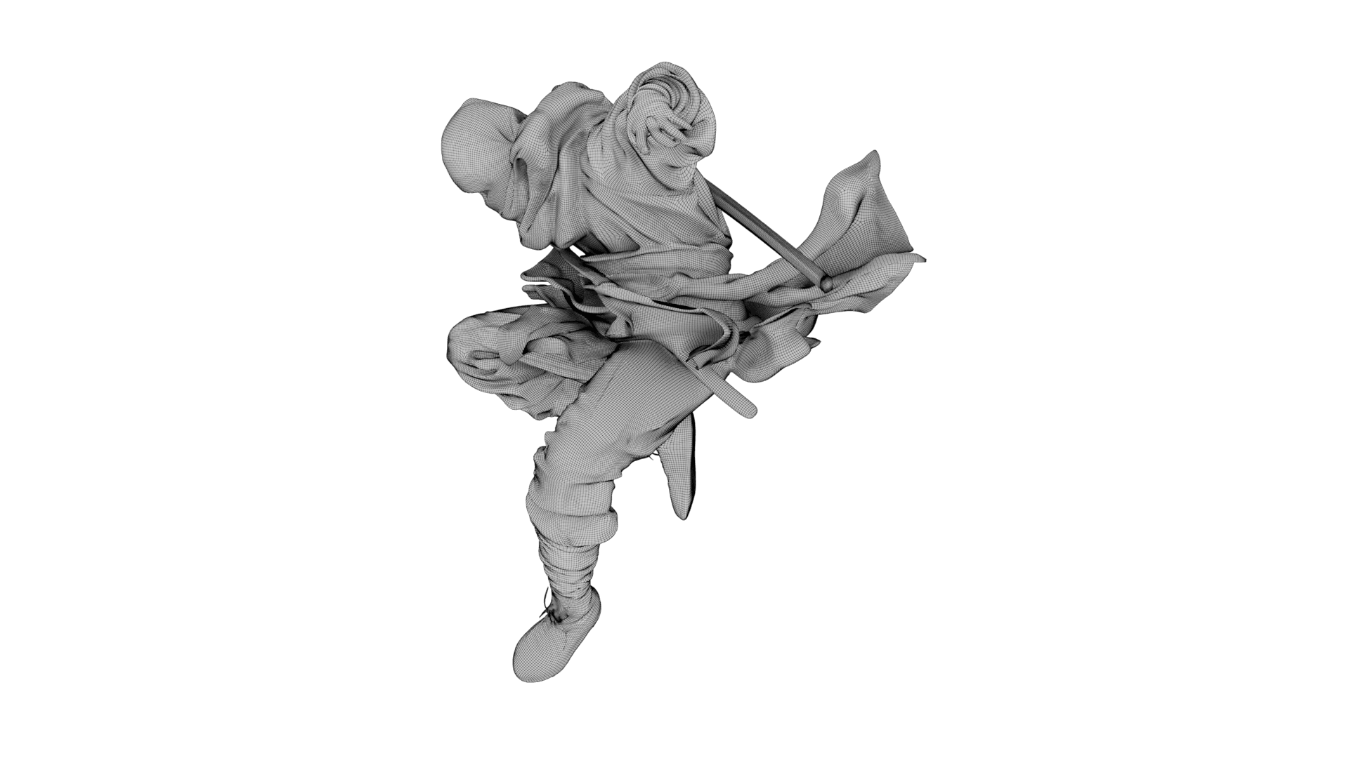 Ninja Shadow Leap 3d model