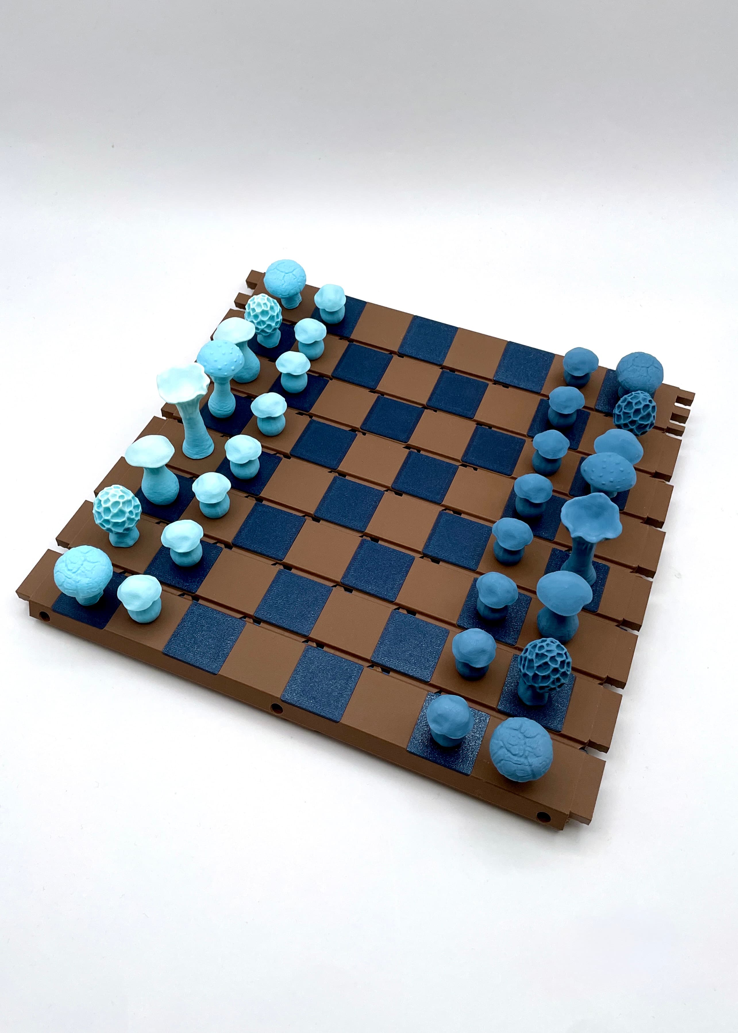 Forest Chess set - So fun! - 3d model