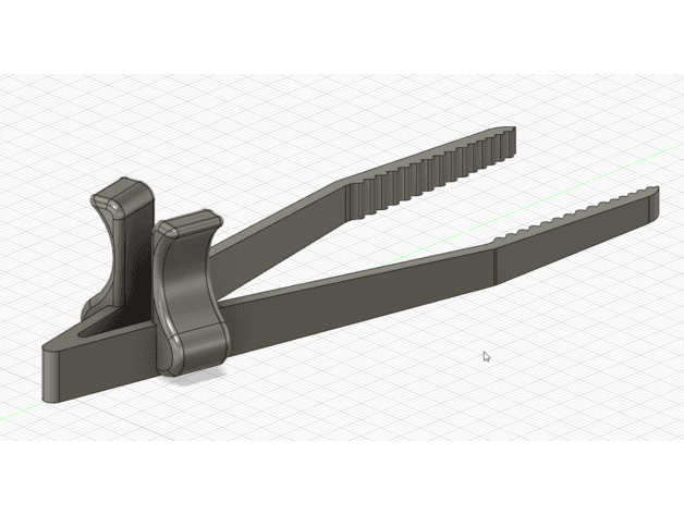 Snack Tweezers 3d model