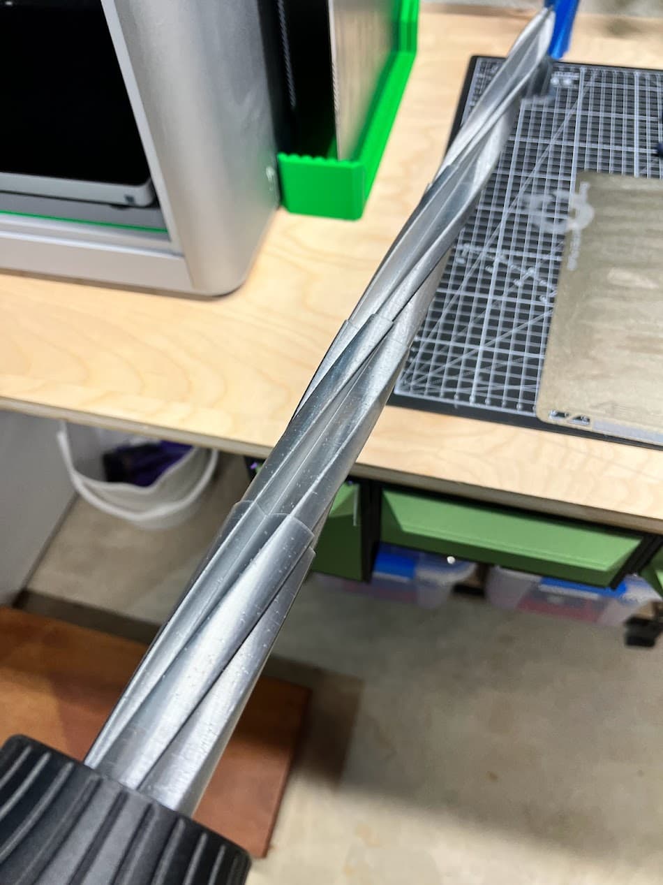 Great design, I had PC loaded in my AMS so I decided to give it a try with the blades. Turned out perfect with a .6mm nozzle on default settings.