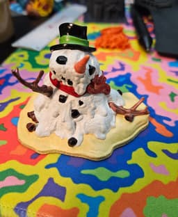 Aussie Snowman 3d model