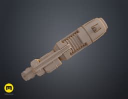 Plasma pistol - Standard Issue 3d model