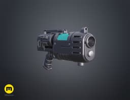Plasma pistol - Standard Issue 3d model