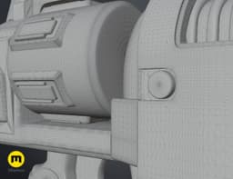 Plasma pistol - Standard Issue 3d model