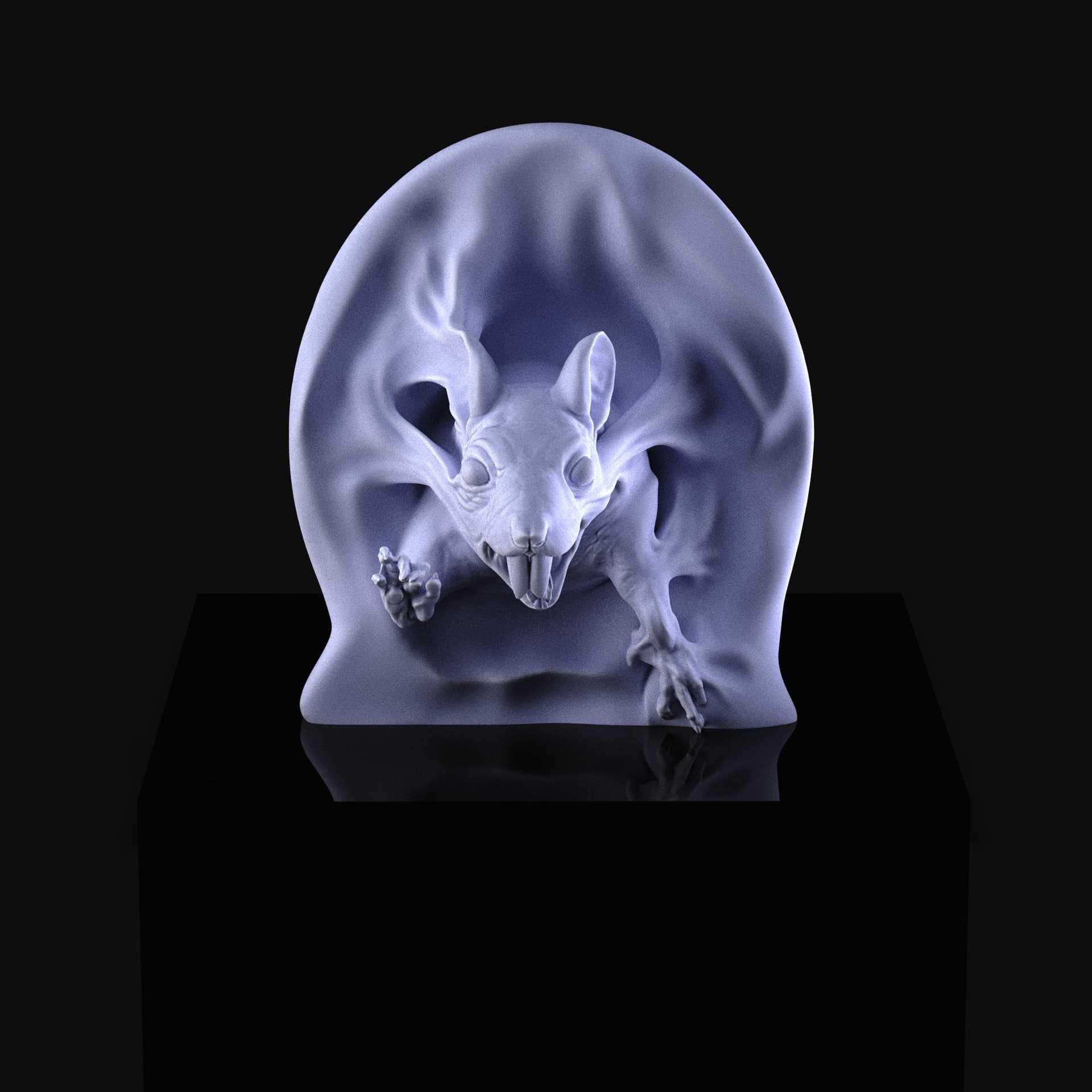 Summoned Rat 3d model