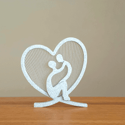 Mother's Days Ornament no supports 3d model