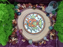 Magikarp – Stained Glass Lightbox Front 3d model