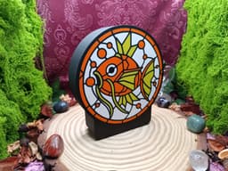Magikarp – Stained Glass Lightbox Front 3d model