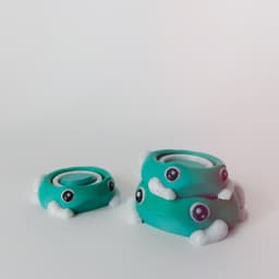 Gyro Spinners 3d model