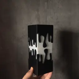 Slime Lamp Mini - A Symbiote Inspired Mini LED Lamp 3d model