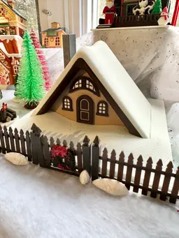 Easy to print, fun to assemble. Looks great in a Christmas Village 3d model