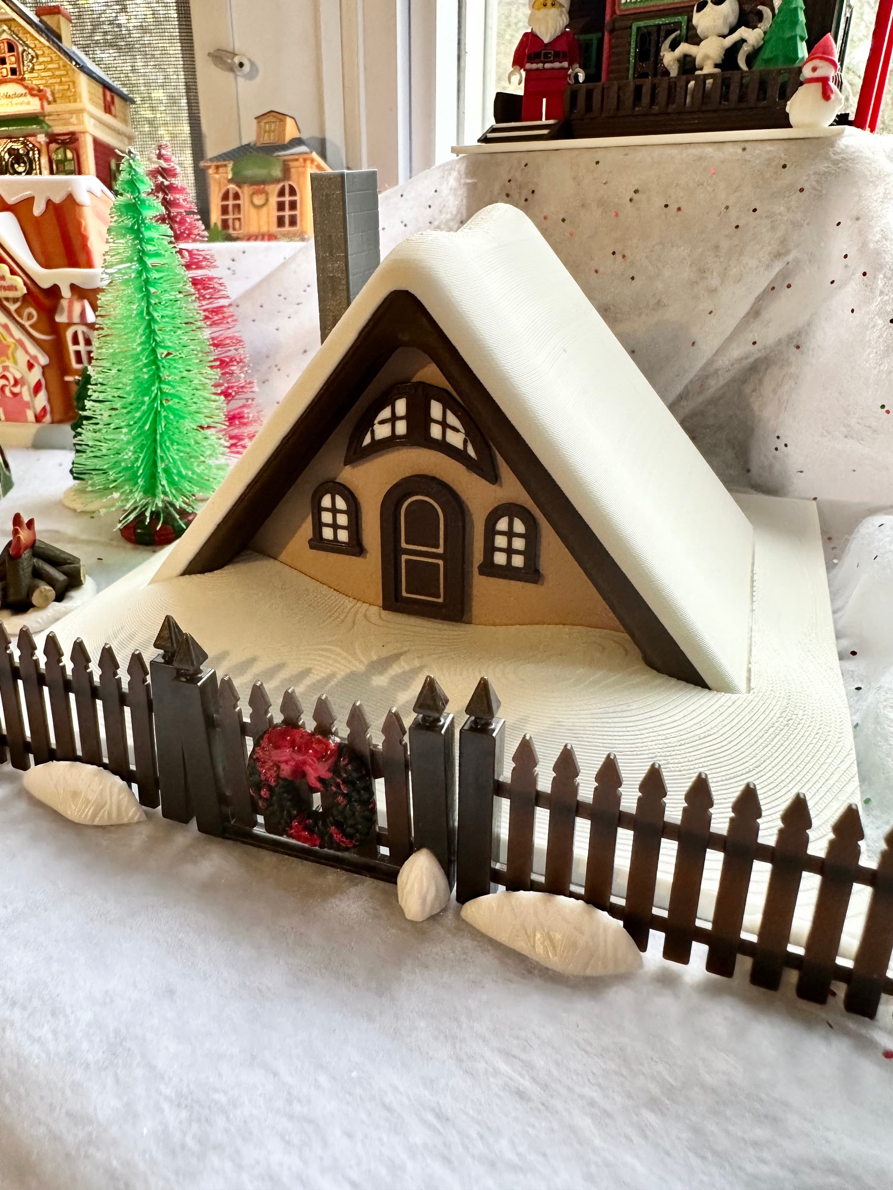Easy to print, fun to assemble. Looks great in a Christmas Village