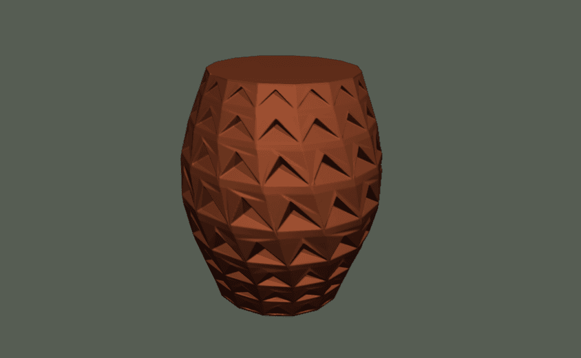 ancient clay pot 3d model
