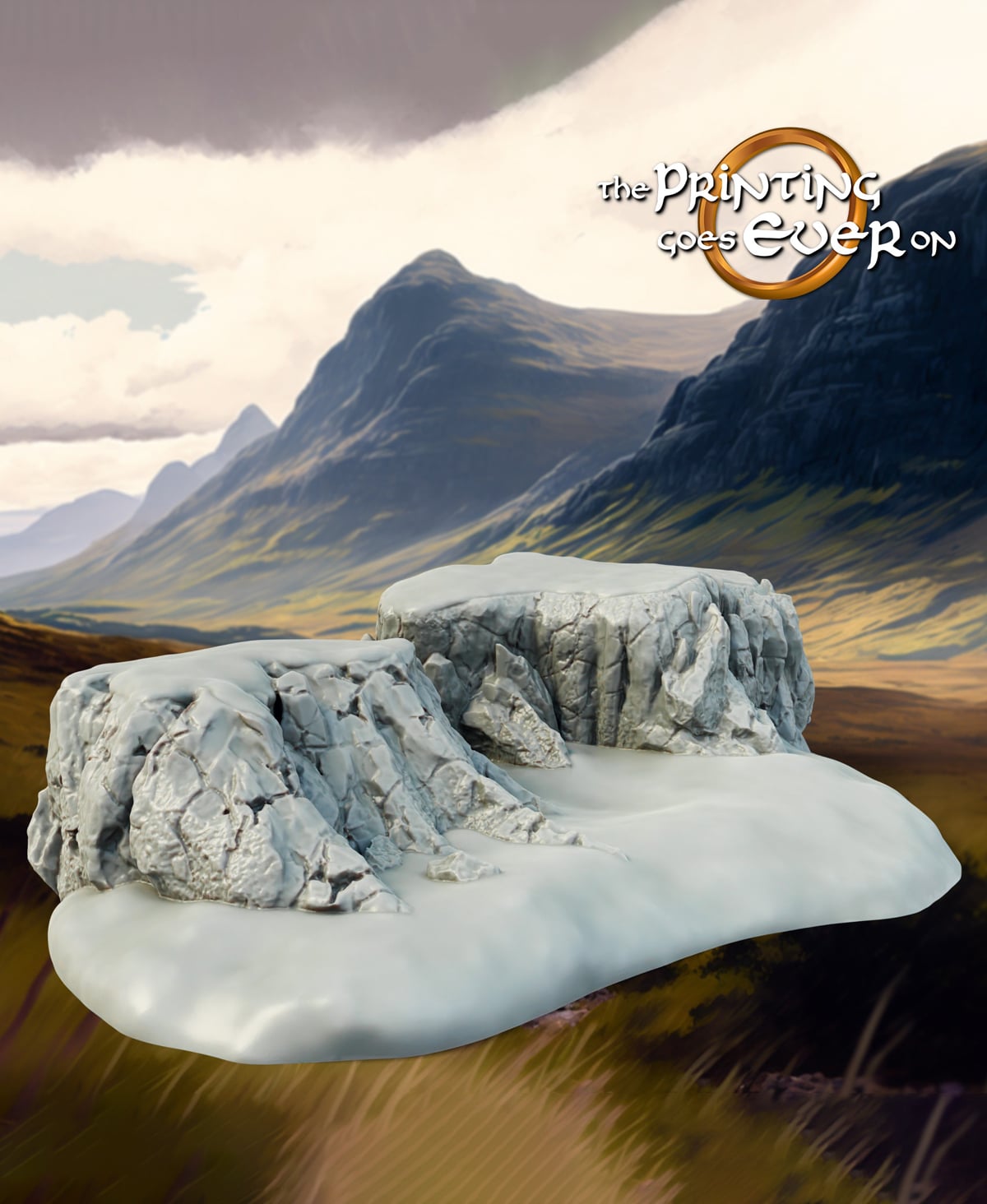 Wargaming Hills Set - Volume 2 3d model
