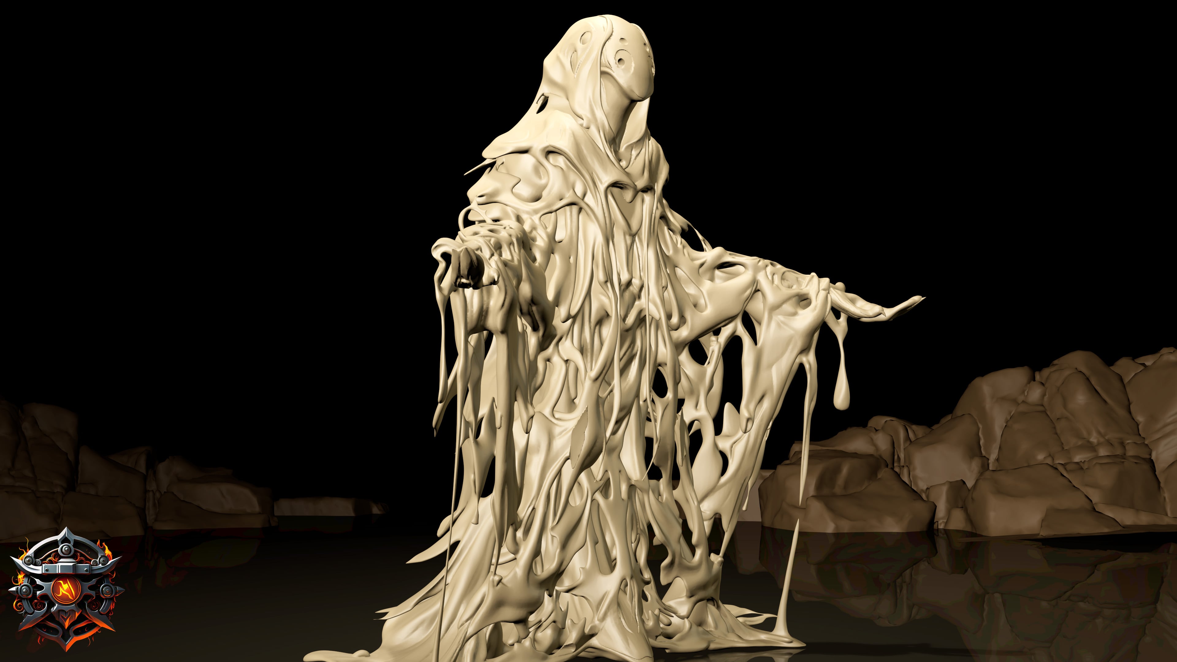 Gloamwick the Meltwalker 3d model