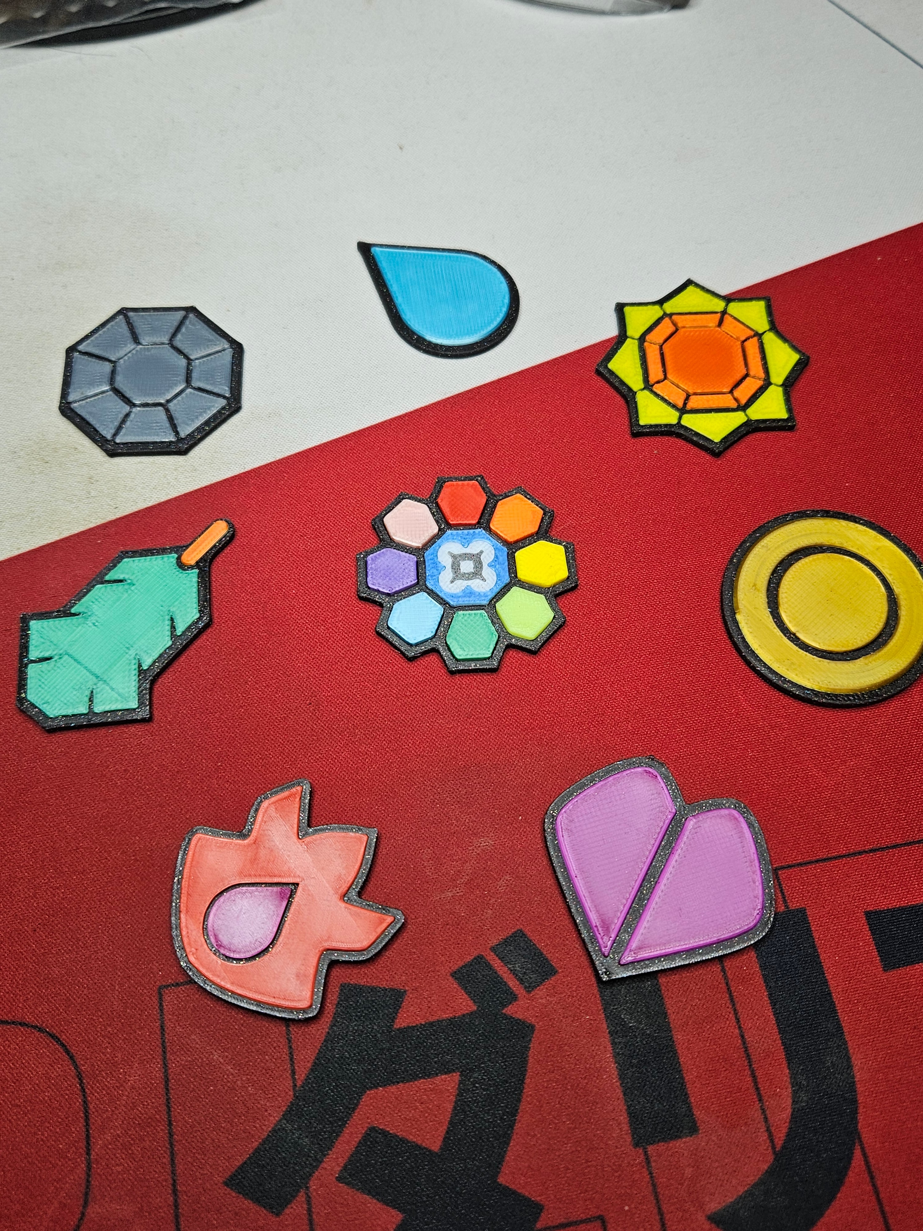 Earth Badge Token 3d model