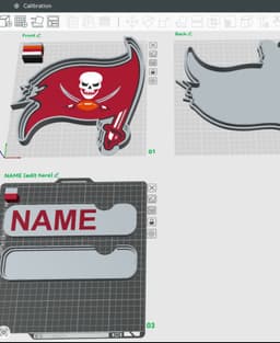 Tampa Bay Buchanners - LED strip compatible 3d model