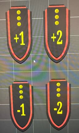 Armor Tokens.3mf 3d model