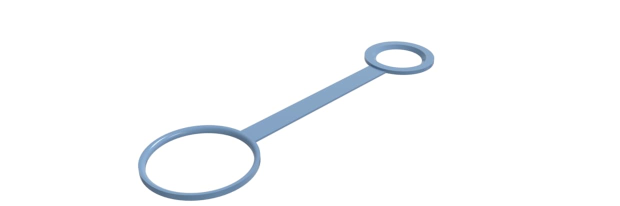 The Keeper Replacement Strap V2.stl 3d model