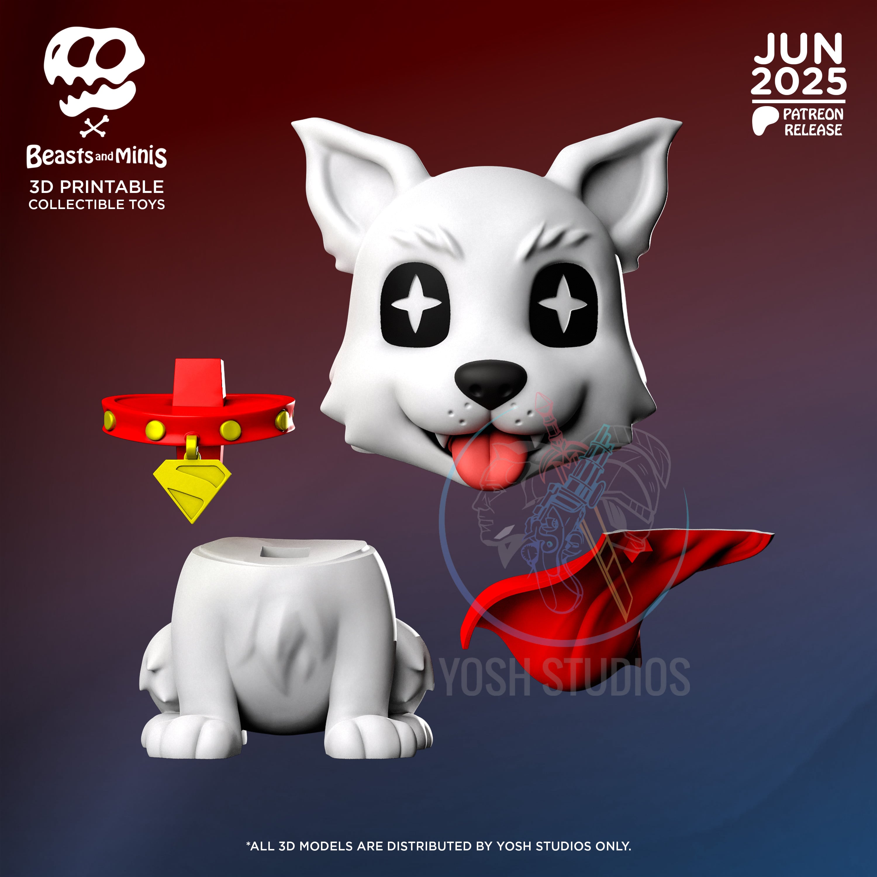 S-Dog Mini 3D Printer STL file 3d model