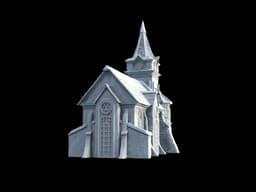 Grexdale Church 3d model