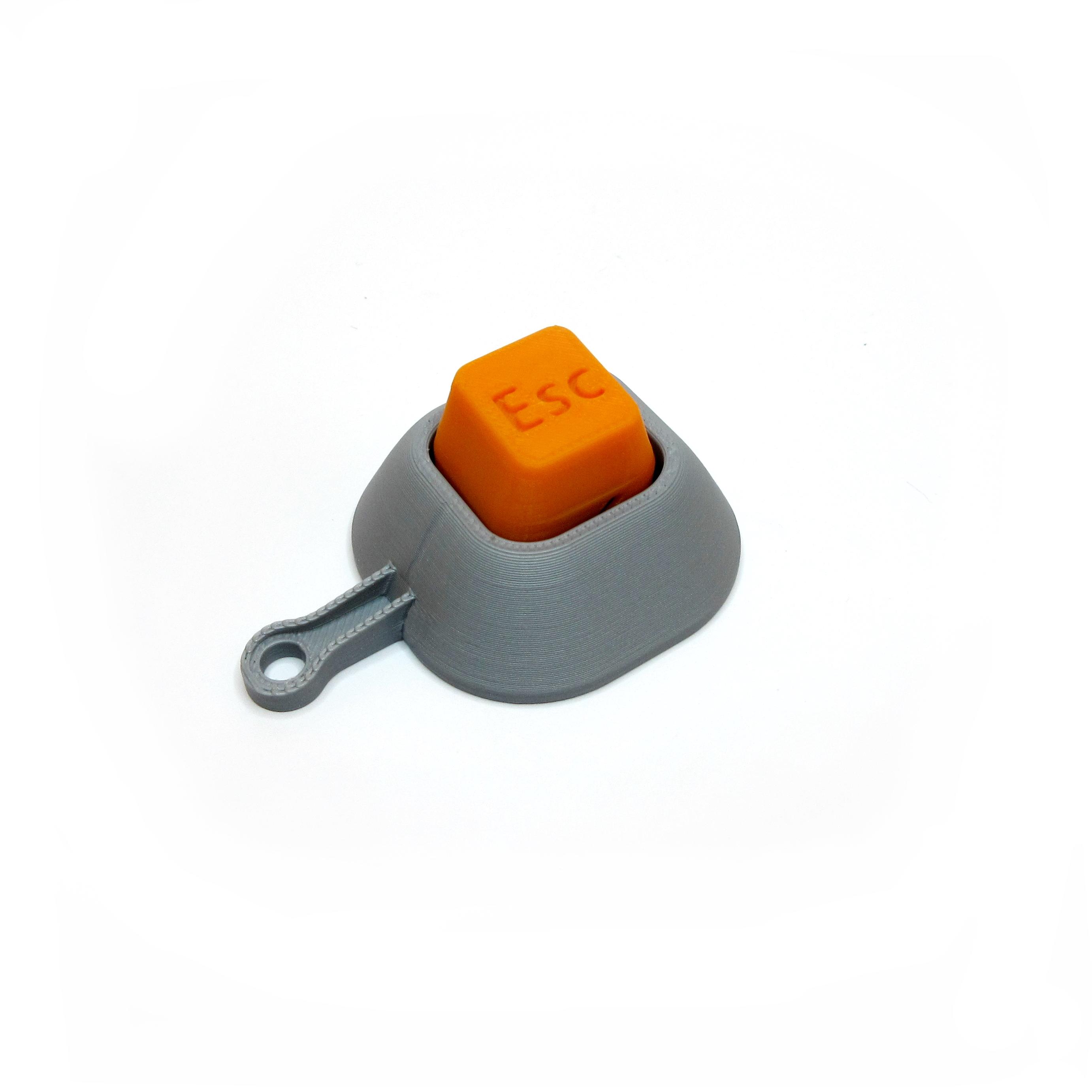 ESC Button - KeyBoard Keychain (full alphabet included) 3d model