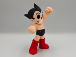 Astroboy Remix - Multipart Figure 3d model