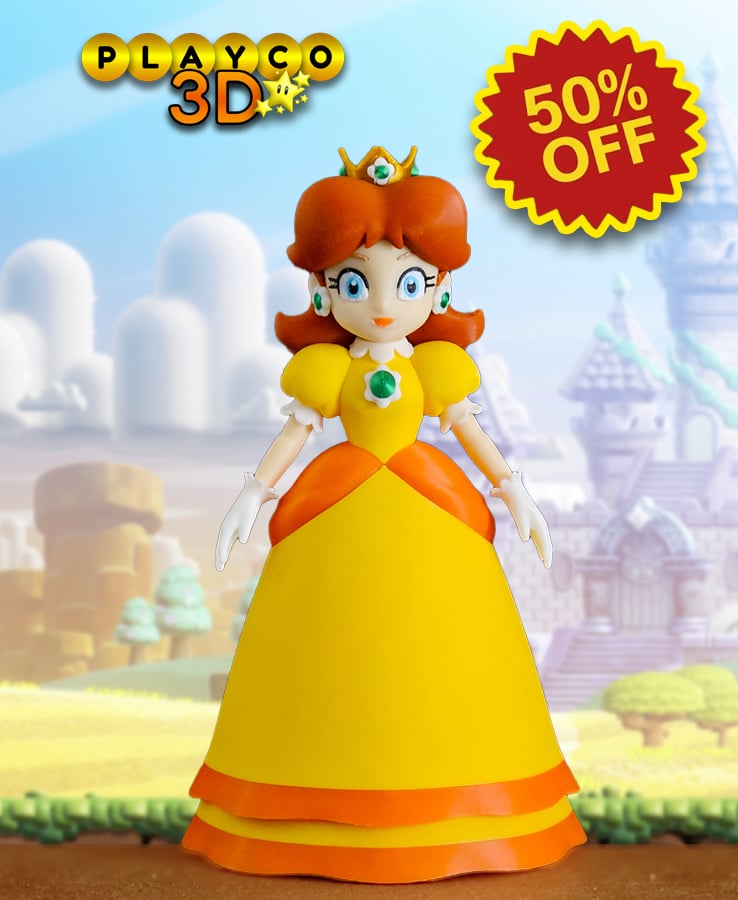 Princess Daisy 3d model