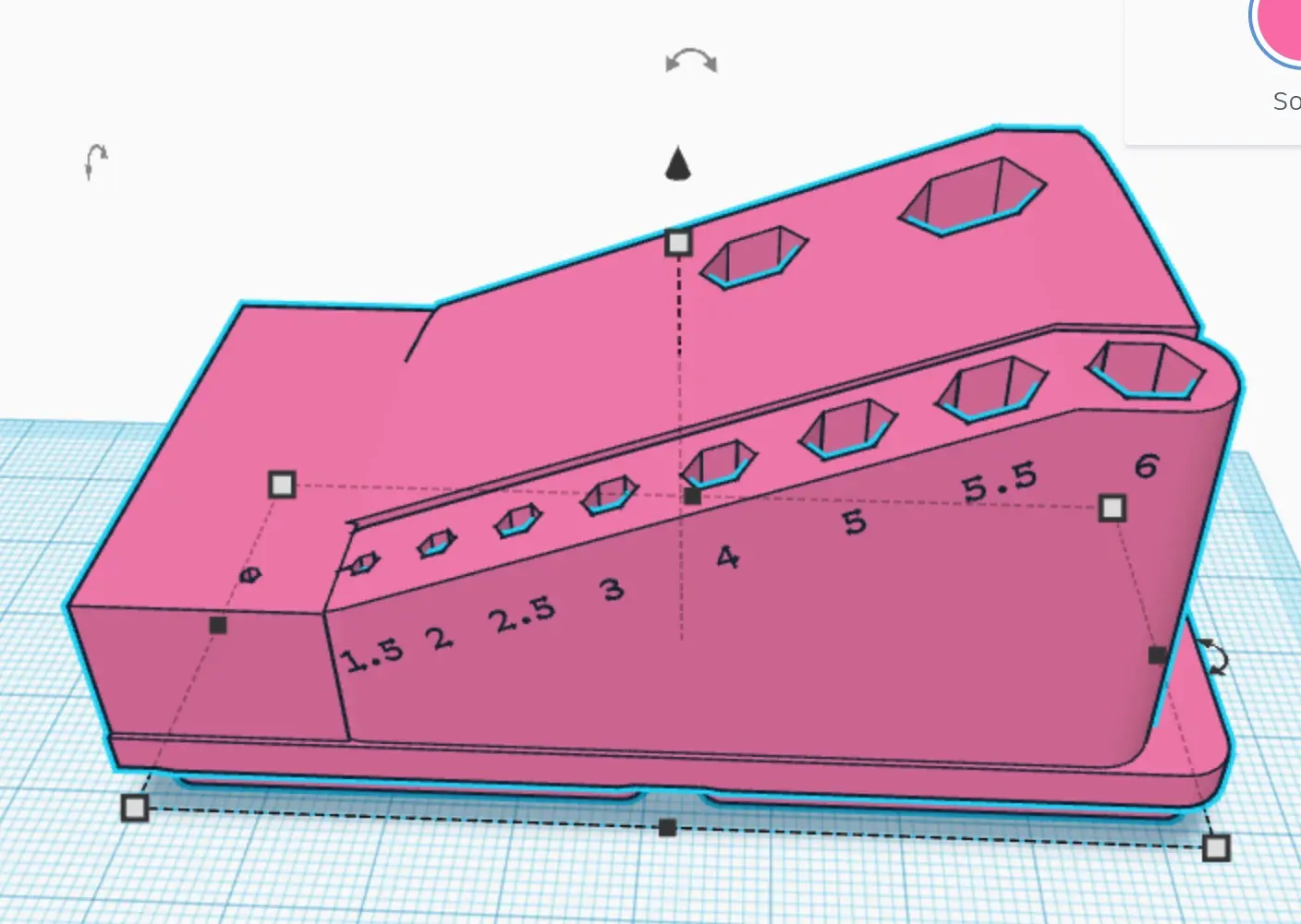 Allen Wrench set gridfinity Allan 3d model