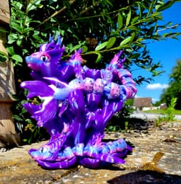 Pearl Wisp dragon 3d model