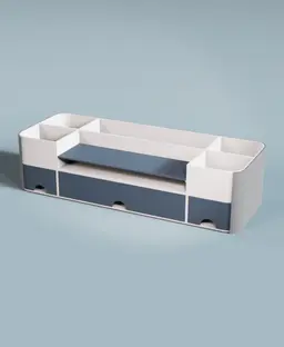 Long Desk Organizer - Standard 3d model