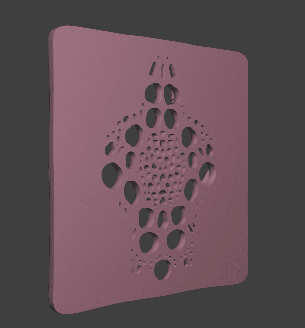Xenomorph Decor Vent Cover 3d model