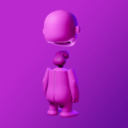 Totally Normal Human Character 3d model