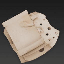 Organisches Labyrinth-Riff – Poröse Gesteinswand 3d model