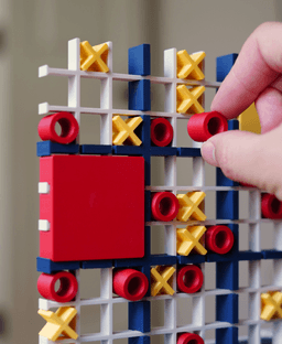 PlayBook'd Tic Tac Toe 3d model
