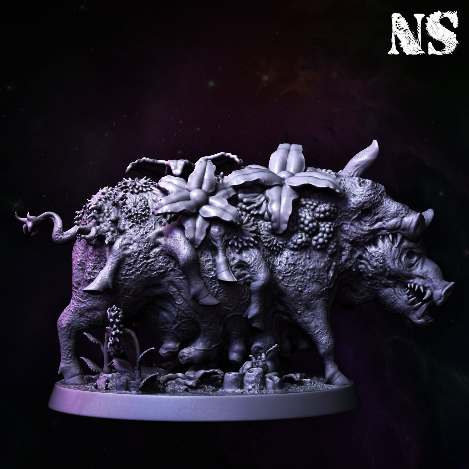 Mutated animals x 5 3d model
