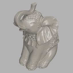 Elephant pattern 3d model