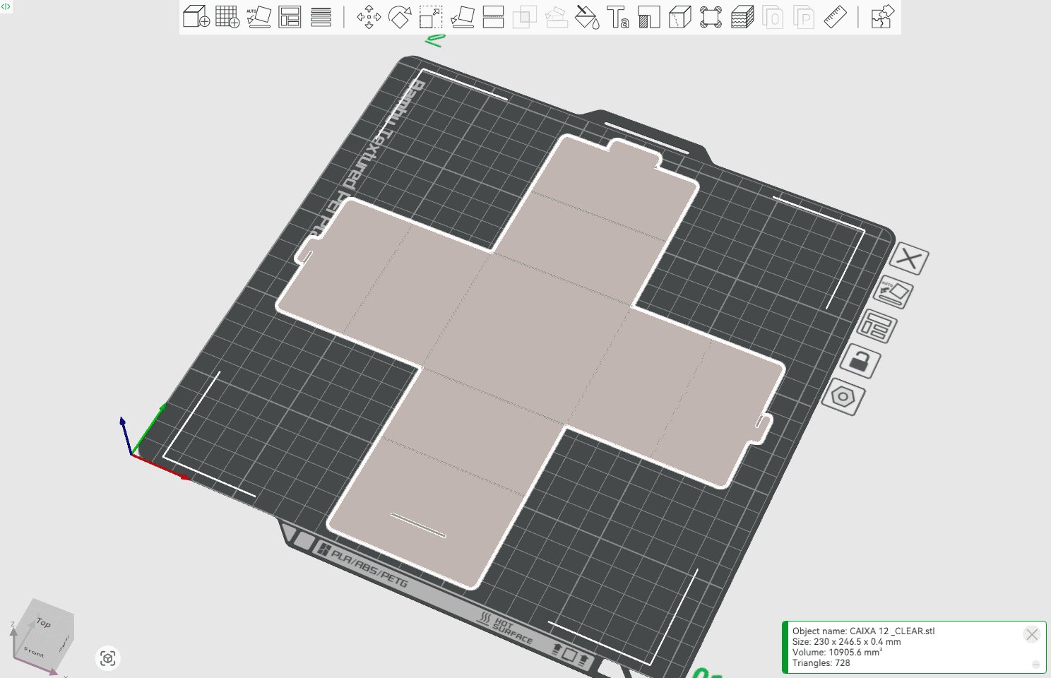 FoldableBox 40mm - Fast and Functional 3d model
