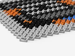 Chainmail - Dual Extrusion 3D Printable Fabric 3d model